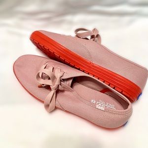 Keds women’s pink canvas shoes